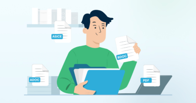 Four different document formats