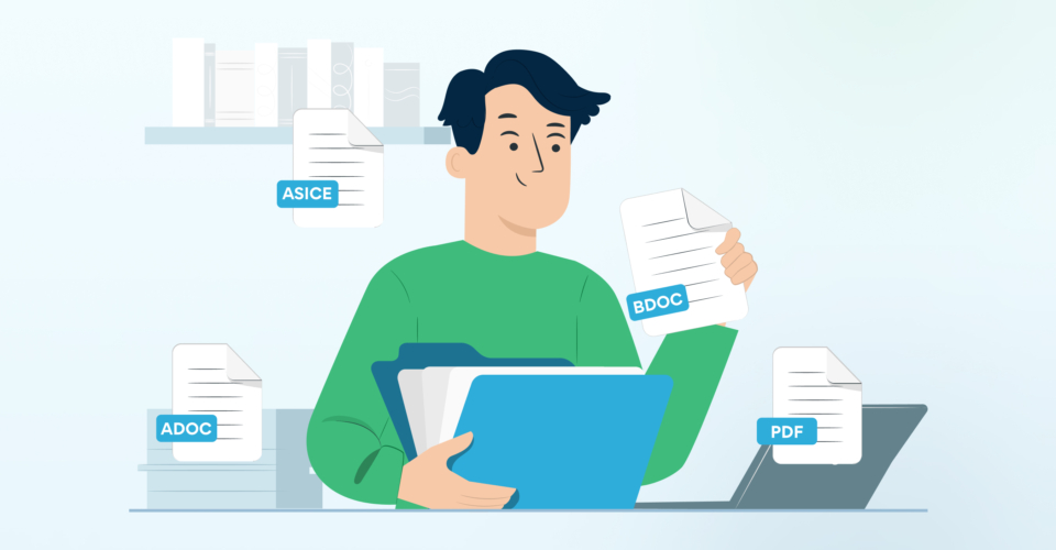 Four different document formats