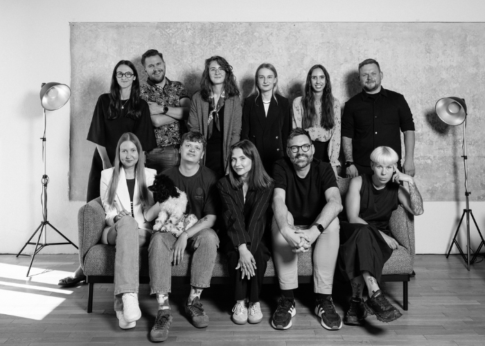 Bosanova's, which is the fastest-growing communications agency in Lithuania, team